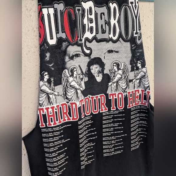 Suicideboys Greyday G59 chopped tee Muscle Shirt - Picture 6 of 10